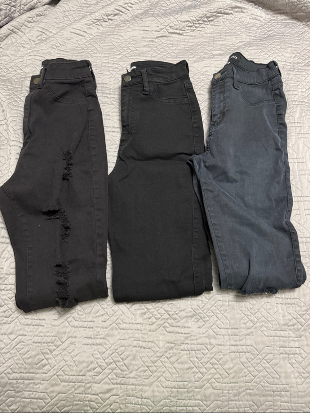 Bundle of 3 High Waist Skinny Jeans